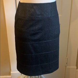 NWT Alfani Black Shimmer Skirt - Size XL